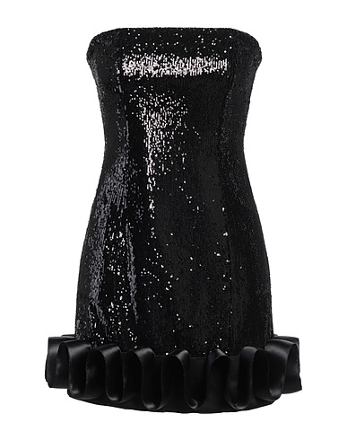 EMPORIO ARMANI Sequin dress Black 100% Polyester