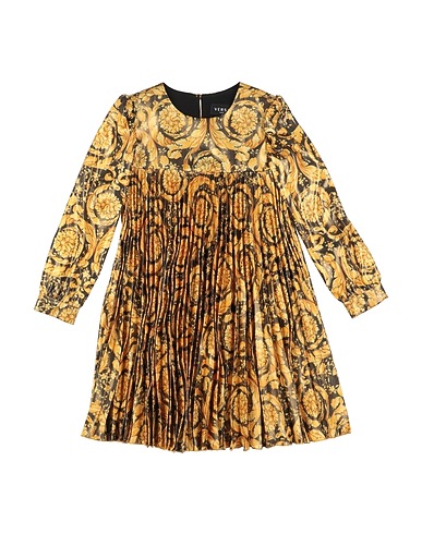 VERSACE YOUNG Dress Yellow 100% Polyester