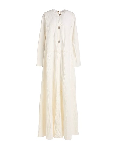 SANDRA MANSOUR Long dress Ivory 100% Silk