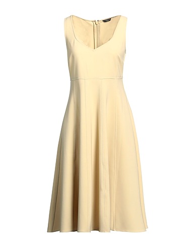 MARCIANO by GUESS Vestito midi Giallo pastello 91% Poliestere, 9% Elastan