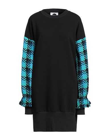SOHO-T Short dress Black 70% Cotton, 30% Polyester