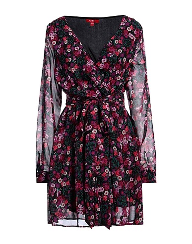 GUESS Short dress Purple 100% Polyester