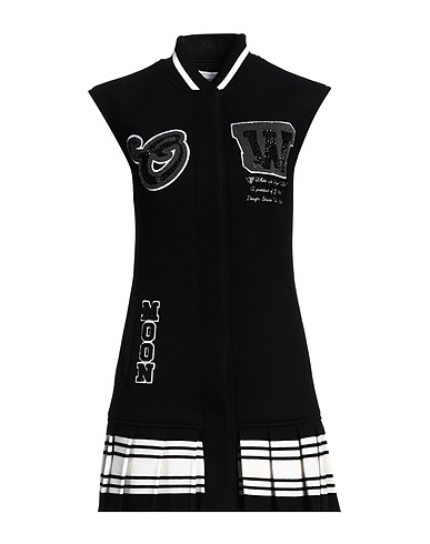 OFF-WHITE™ Short dress Black 75% Virgin Wool, 25% Polyamide, Viscose