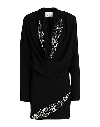 ISABEL MARANT Elegant dress Black 71% Acetate, 29% Polyester
