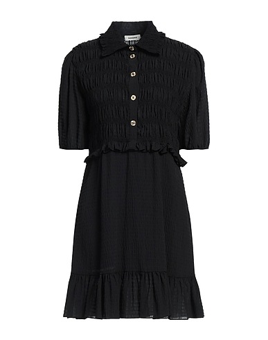 SANDRO Short dress Black 100% Polyester