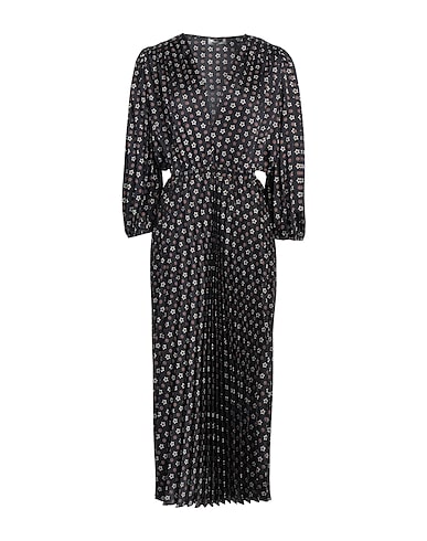 SANDRO Midi dress Black 100% Polyester