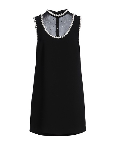 SANDRO Short dress Black 100% Polyester