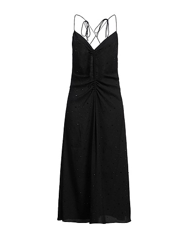 SANDRO Robes midi 100% Polyester, Verre