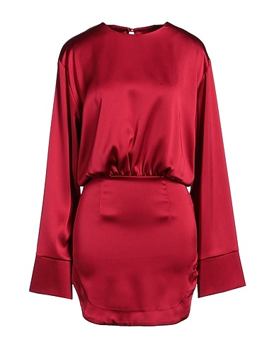ACTUALEE Kurzes Kleid Rot 100% Polyester