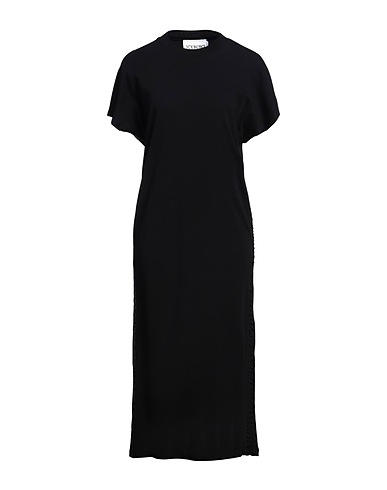 ICEBERG Midi dress Black 100% Cotton, Polyester
