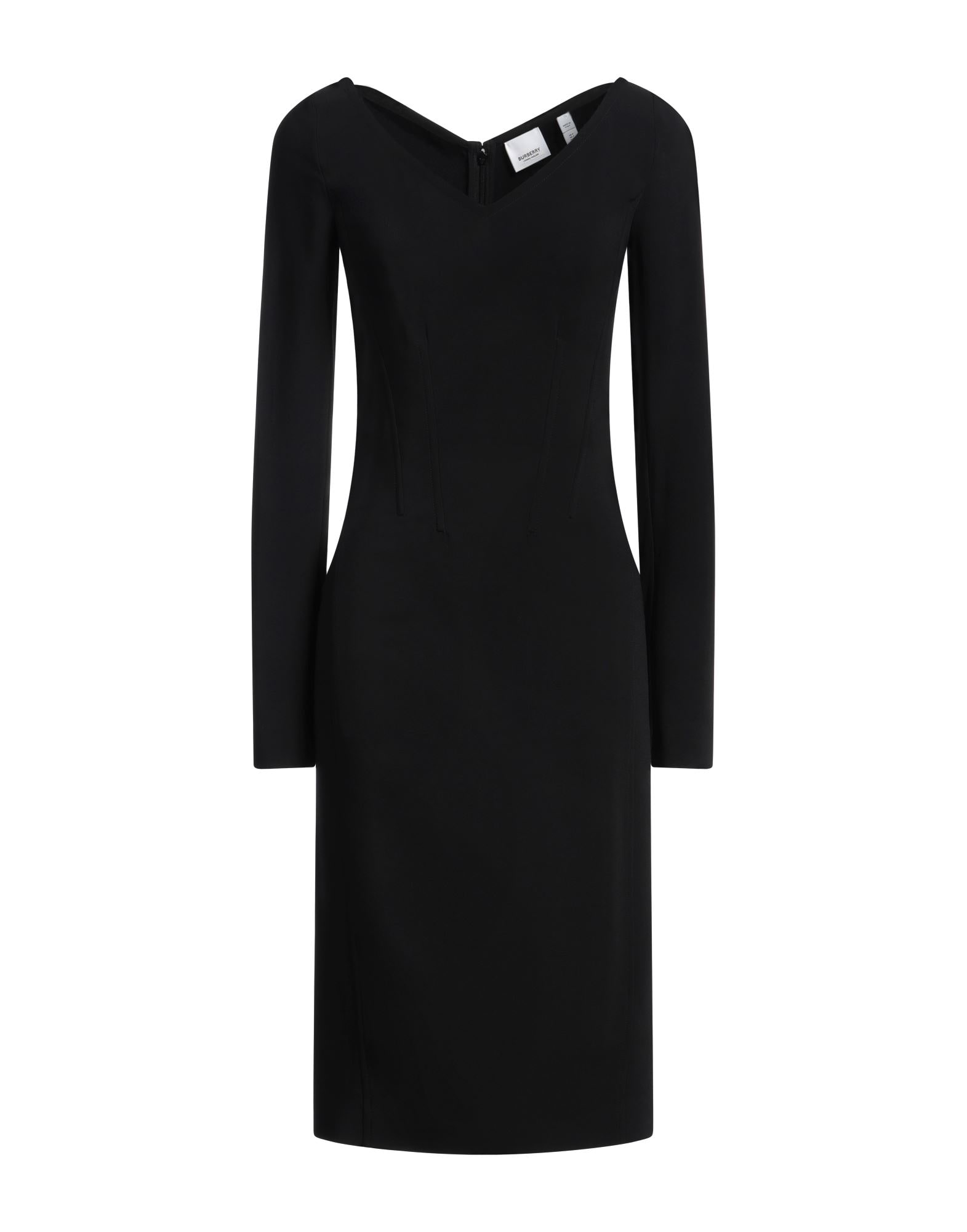 美品✨BURBERRY ひざ丈ワンピース ウールブラック38 日本製 美品✨BURBERRY ひざ丈ワンピース ウールブラック38 日本製