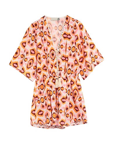 HAVEONE Tute e Salopette Arancione 100% Cotone