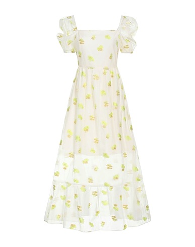 GLAMOROUS Midi dress White 100% Polyester