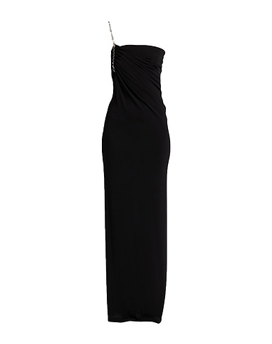 GIVENCHY Long dress Black 85% Viscose, 12% Polyamide, 3% Elastane