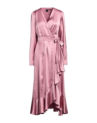 PINKO Long dress Antique rose 100% Polyester