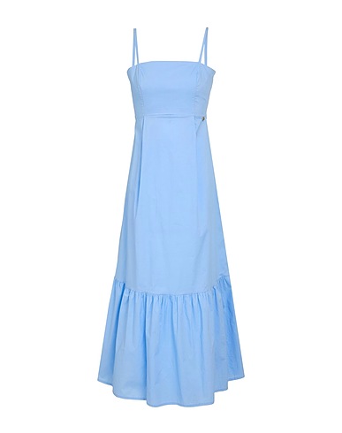 LIU •JO Vestito estivo Celeste 100% Cotone