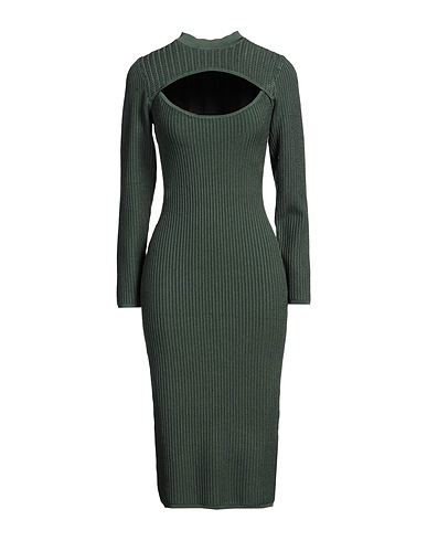 MARCIANO by GUESS Midi-Kleid Grün 85% Viskose, 13% Polyamid, 2% Elastan