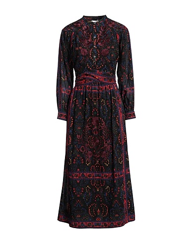 ANTIK BATIK Midi dress Black 100% Cotton