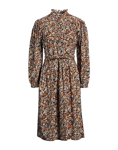 ANTIK BATIK Vestito chemisier Cammello 100% Cotone