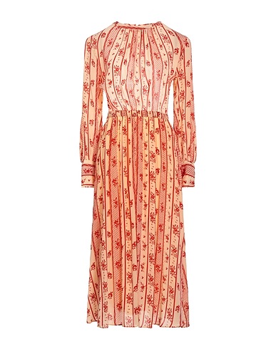 ANTIK BATIK Midi dress Apricot 100% Viscose