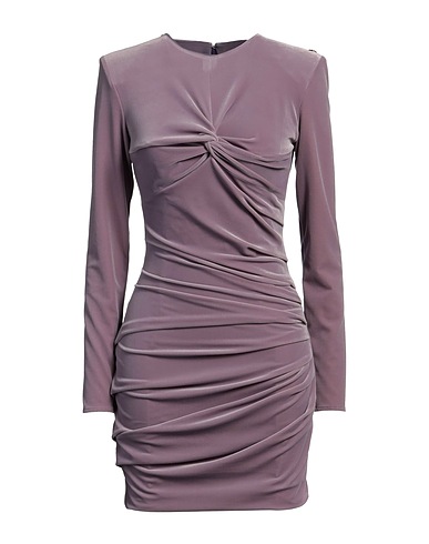 ELISABETTA FRANCHI Sheath dress Mauve 90% Polyester, 10% Elastane