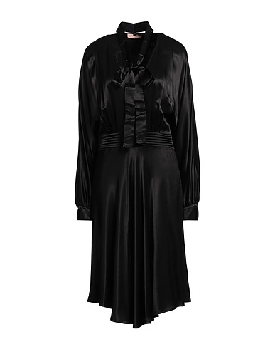 TWINSET Midi dress Black 100% Viscose