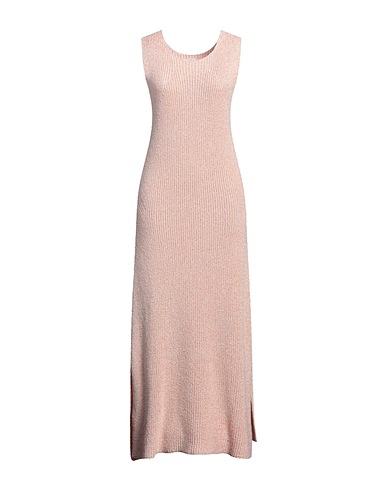 FEDELI Midi-Kleid Rosa 100% Baumwolle