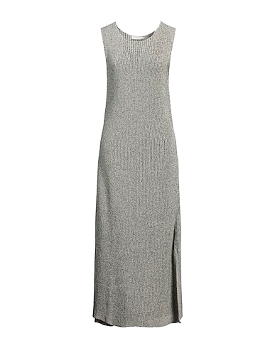FEDELI Vestito midi Verde 100% Cotone