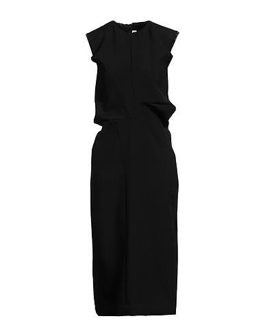 QUIRA Midi dress Black 100% Wool