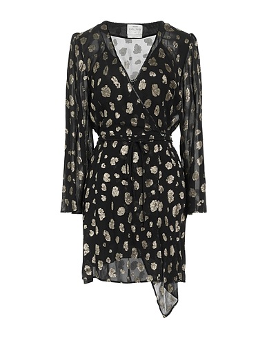 FORTE_FORTE Wrap dress 96% Viscose, 4% Metallic Polyester