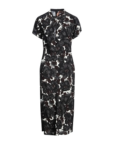 N°21 Midi dress Charcoal 100% Viscose