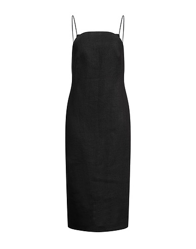 N°21 Midi dress Black 100% Linen