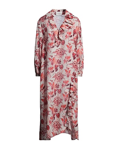 BALLANTYNE Long dress Off white 100% Linen