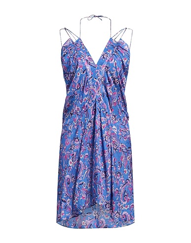 ISABEL MARANT Short dress Azure 65% Viscose, 35% Silk