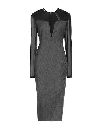 ACTITUDE by TWINSET Tubino Piombo 66% Poliestere, 32% Viscosa, 2% Elastan, Poliammide