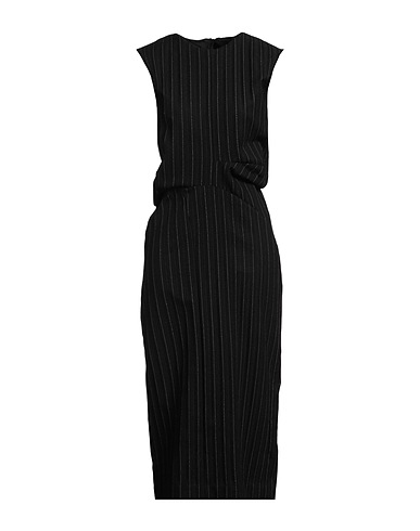 QUIRA Midi dress Black 100% Virgin Wool