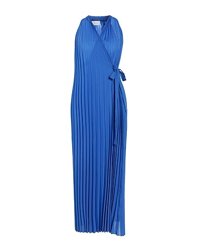 SOUVENIR Long dress Blue 100% Polyester