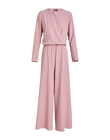 MOQÈTTE Jumpsuits and Dungarees Antique rose 97% Polyester, 3% Elastane