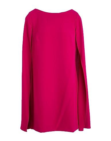 LAUREN RALPH LAUREN Vestito corto CAPE GEORGETTE COCKTAIL DRESS
 Magenta 100% Poliestere