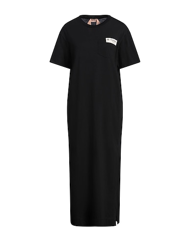 N°21 Midi dress Black 100% Cotton
