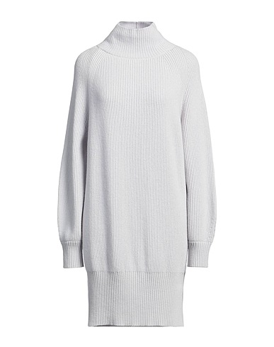 FEDELI Kurzes Kleid Hellgrau 100% Kaschmir