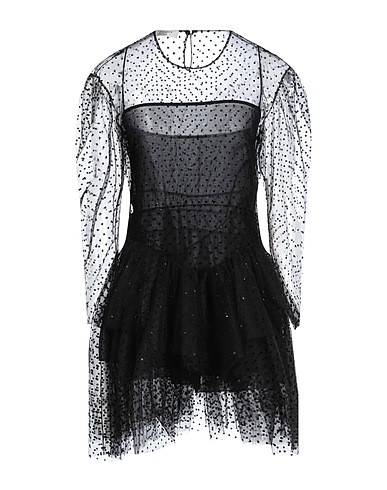 PHILOSOPHY di LORENZO SERAFINI Short dress Black 100% Polyamide