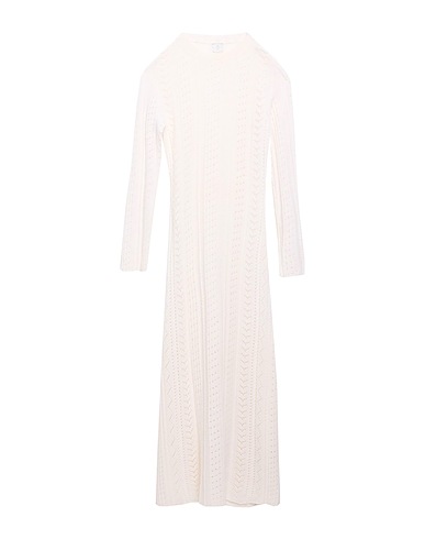 ELEVENTY Long dress Off white 45% Wool, 30% Viscose, 25% Cashmere