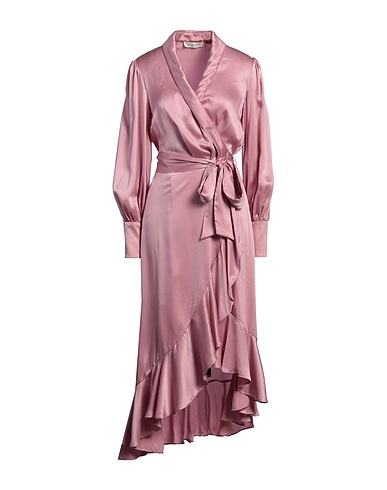 ZIMMERMANN Midi dress Pink 100% Silk