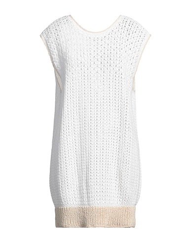 NICCOLÒ PASQUALETTI Short dress White 100% Cotton