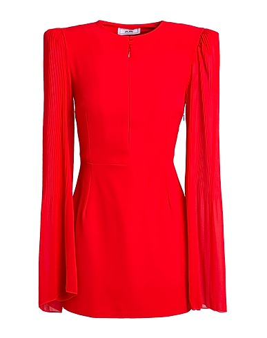JIJIL Vestito corto Rosso 95% Poliestere, 5% Elastan
