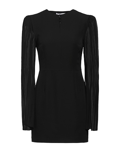 JIJIL Pleated dress Black 95% Polyester, 5% Elastane