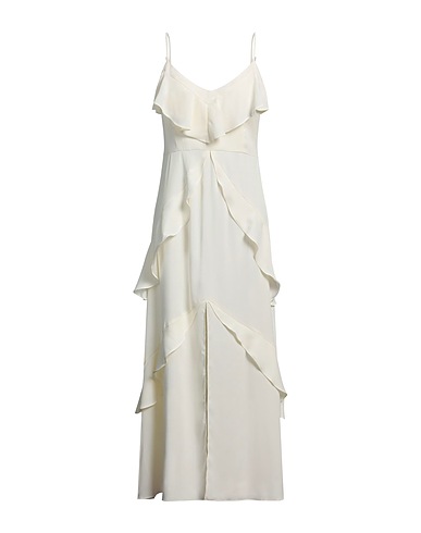 TWINSET Vestito lungo Avorio 100% Poliestere