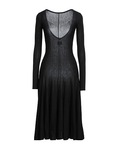 KHAITE Knit dress Black 100% Virgin Wool