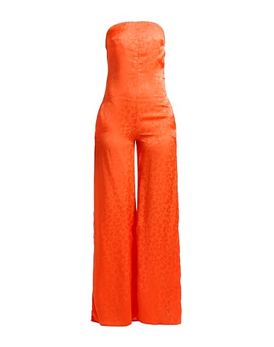 MANILA GRACE Combinaisons et Salopettes Orange 88% Acétate, 12% Soie